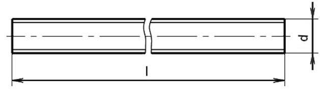 Шпильки DIN 976-1