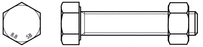 ISO 4017 non-Preload Bolt Assembliesi